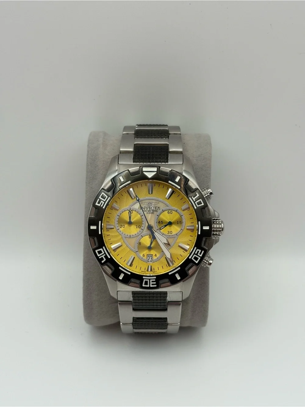 Invicta‎ S1 Rally Limited Edition 4311 Chronograph Men’s Watch Yellow Dial